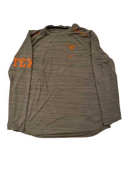Tim Yoder Texas Football Team Issued Long Sleeve Shirt (Size XL)