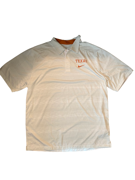 John Burt Texas Team Issued Polo Shirt (Size XL)