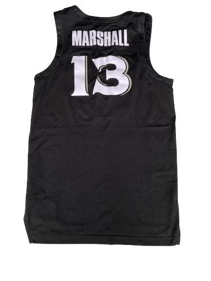 Naji Marshall Xavier 2018-2019 Game Worn Jersey - Photo Matched