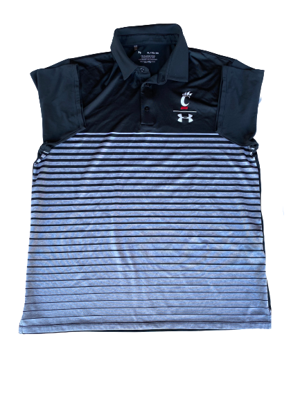 Jarron Cumberland Cincinnati Under Armour Polo Shirt (Size XL)
