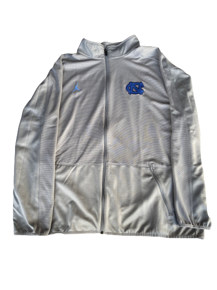Luke Maye North Carolina Team Issued Full-Zip Jacket (Size XXL)