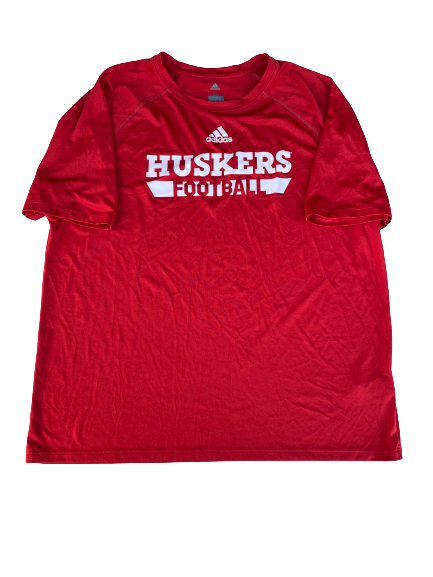 Tony Butler Nebraska Football Team Issued Workout Shirt (Size XL)