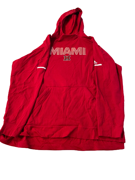 Tommy Doyle Miami Ohio Football Team Issued Sweatshirt (Size 3XL)