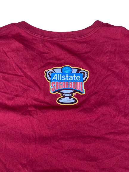 Bradley Bozeman Alabama Football Nike College Football Playoff Player-Exclusive T-Shirt (Size XXXL)