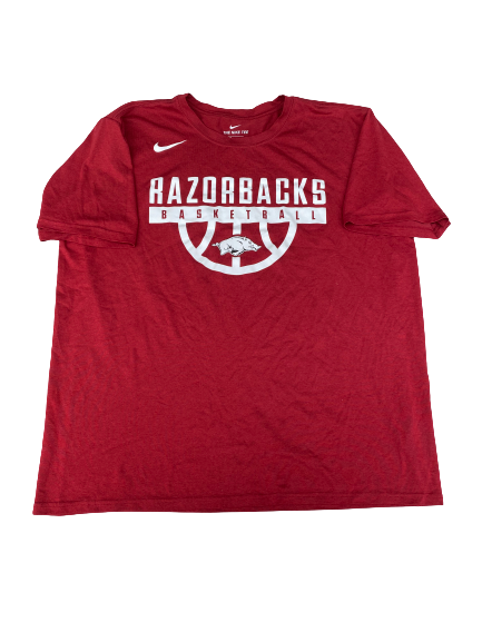 Vance Jackson Arkansas Basketball Team Issued Workout Shirt (Size 2XL)