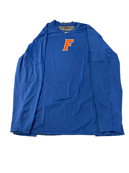 Tommy Mace Florida Baseball Team Issued Long Sleeve Shirt (Size XL)