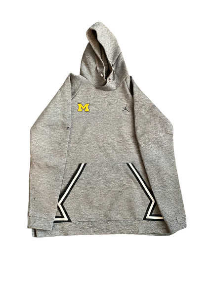Zavier Simpson Michigan Jordan Sweatshirt (Size XLT)