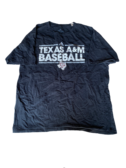 Mason Cole Texas A&M Baseball Team Exclusive Strength Shirt (Size XL)