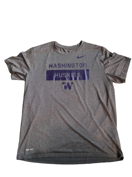 Taylor Rapp Washington Team Issued Workout Shirt with Number on Back (Size XL)