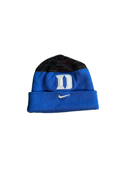 Dylan Singleton Duke Football Team Issued Beanie Hat