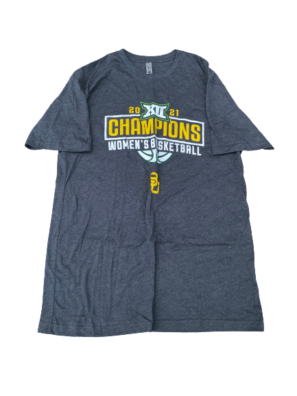 Didi Richards Baylor Basketball 2021 Big 12 Champions T-Shirt (Size M)
