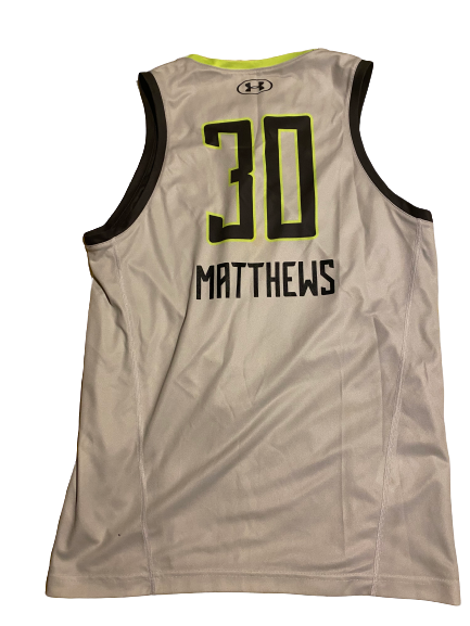 Charles Matthews NBA Combine Worn Player Exclusive Jersey