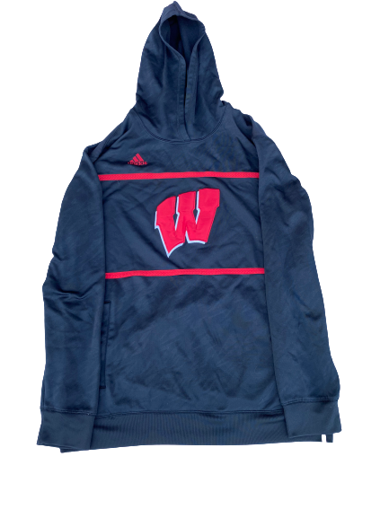 Zach Hintze Wisconsin Team Issued Sweatshirt (Size L)