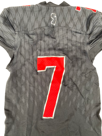 Brendon White Rutgers Football 2020 Game Worn Jersey