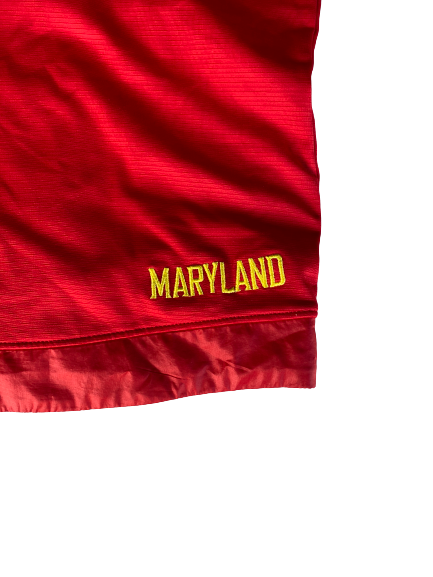 Kaila Charles Maryland Basketball Full-Zip Travel Jacket (Size L)