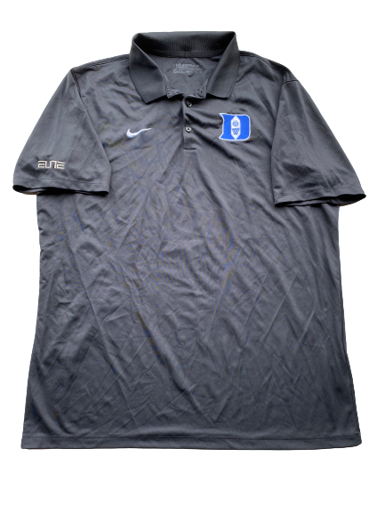 Trevon Duval Duke Basketball Polo Shirt (Size XL)