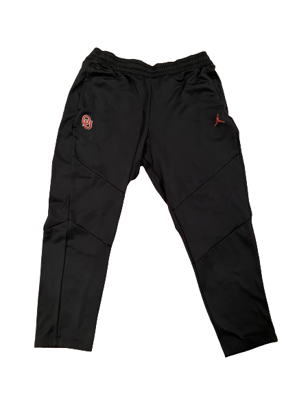 Adrian Ealy Oklahoma Football Team Issued Sweatpants (Size XXXL)