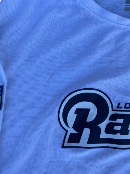 Alex Bachman Los Angeles Rams Football Long Sleeve Shirt (Size L)