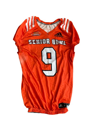 Mike McCray Michigan 2018 Senior Bowl Practice Jersey (Size M)
