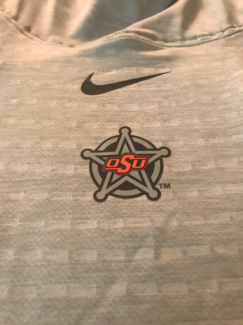 Jonathan Laurent Oklahoma State Team Exclusive Warmup Pullover (Size L)