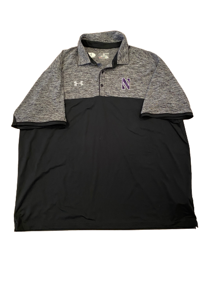Nik Urban Northwestern Football Team Issued Polo Shirt (Size XXXL)
