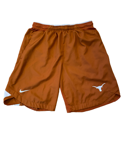 Tim Yoder Texas Football Team Issued Workout Shorts (Size L)