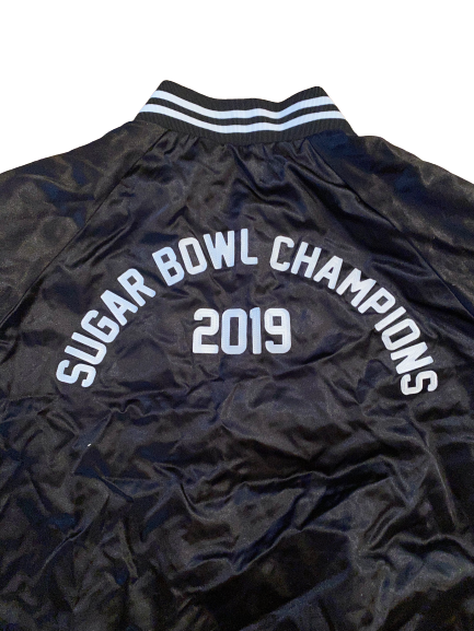Jerrod Heard Texas 2019 Sugar Bowl Champions Satin Jacket (Size L)