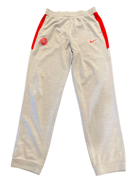 Jimmy Sotos Ohio State Basketball Team Issued Travel Sweatpants (Size LT)