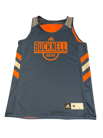 Jimmy Sotos Bucknell Basketball SIGNED Exclusive Reversible Practice Worn Jersey (Size M)