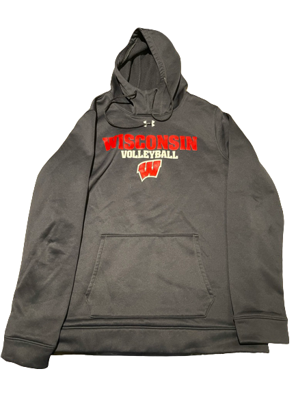 Sydney Hilley Wisconsin Volleyball Sweatshirt (Size MT)