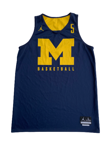 Kayla Robbins Michigan Basketball Practice Jersey (Size L)