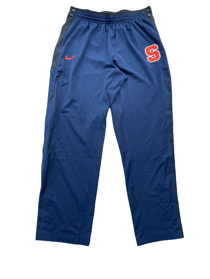 Marek Dolezaj Syracuse Basketball PE Snap Button Warm Up Pants (Size L)