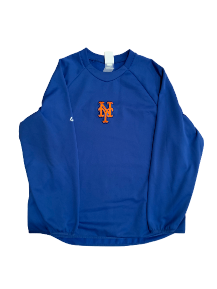Chad Zurcher New York Mets Crew Neck (Size M/L)