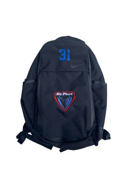 Max Strus DePaul Basketball Backpack with 