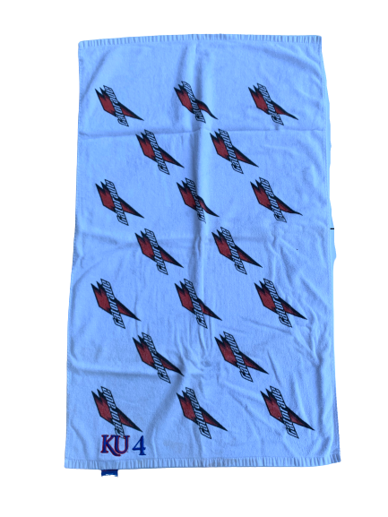 Kansas Basketball Gatorade Towel with 