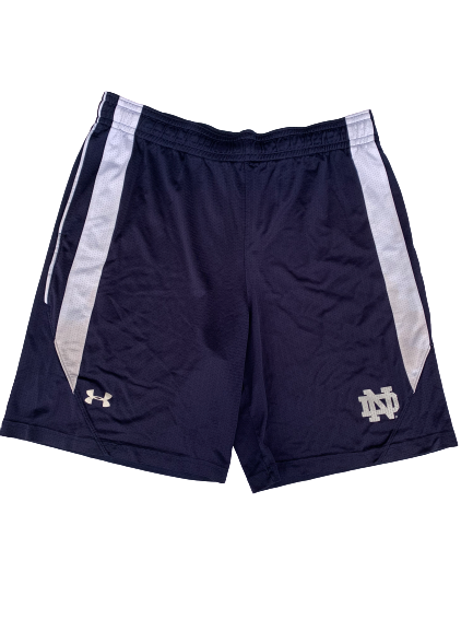 Scott Daly Notre Dame Football Workout Shorts (Size XL)