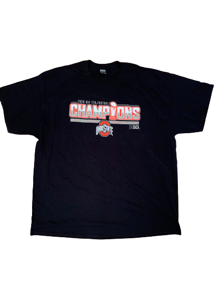 Danny Vanatsky Ohio State Football 2020 BIG10 Champions T-Shirt (Size 2XL)