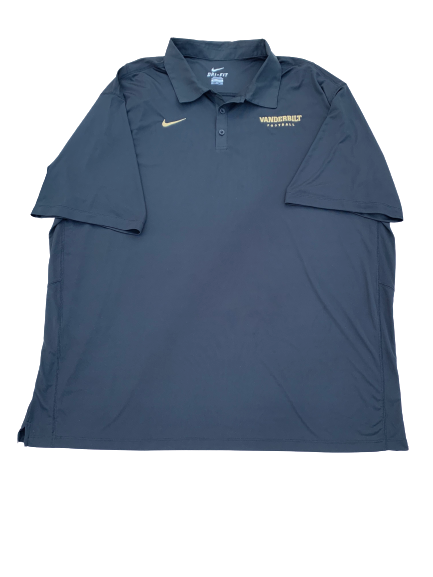 Jared Southers Vanderbilt Football NIKE Polo Shirt (Size 3XL)