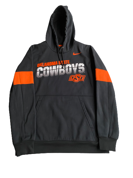 Kaden Polcovich Oklahoma State Team Issued Hoodie (Size M)