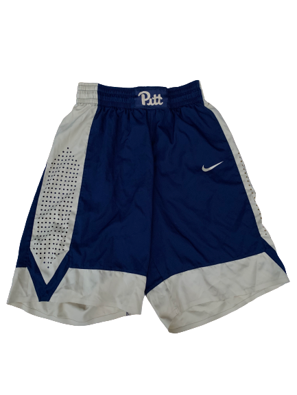 Anthony Starzynski Pittsburgh 2016-2017 Game Shorts (Size 34)