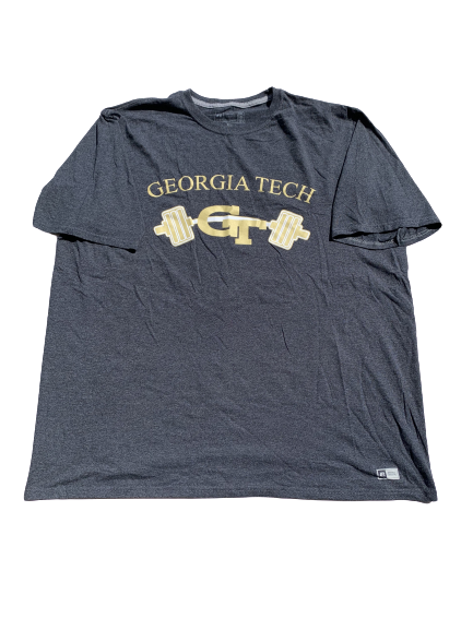 Jared Southers Georgia Tech Weightlifting T-Shirt (Size 2XL)