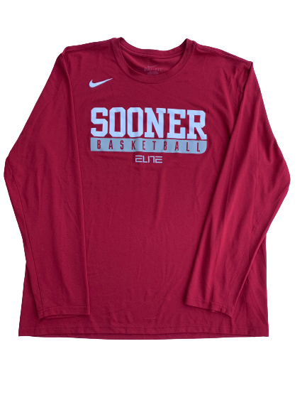 Oklahoma Basketball Long Sleeve (Size XL)