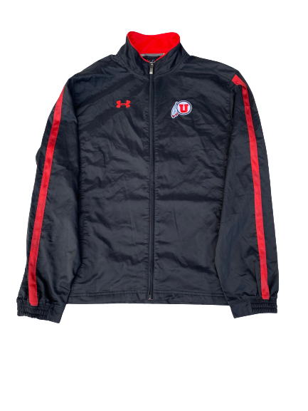 Demari Simpkins Utah Football Travel Jacket (Size L)