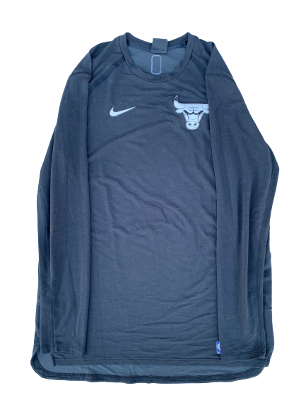 Daniel Gafford Chicago Bulls Long Sleeve Shirt (Size XLT)