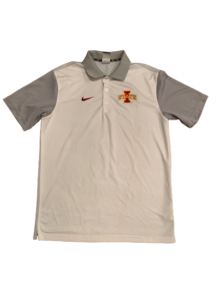 Zach Hoover Iowa State Football Polo Shirt (Size M)