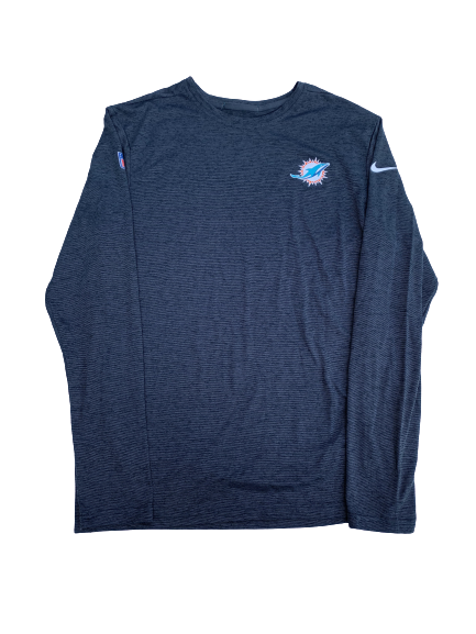 Miami Dolphins Long Sleeve Shirt (Size M)