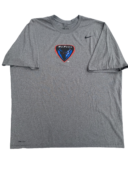 Max Strus DePaul Basketball T-Shirt (Size XXL)