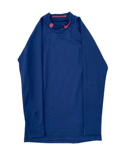 Ervin Phillips Syracuse Football NIKE Hyperwarm Compression Shirt (Size L)