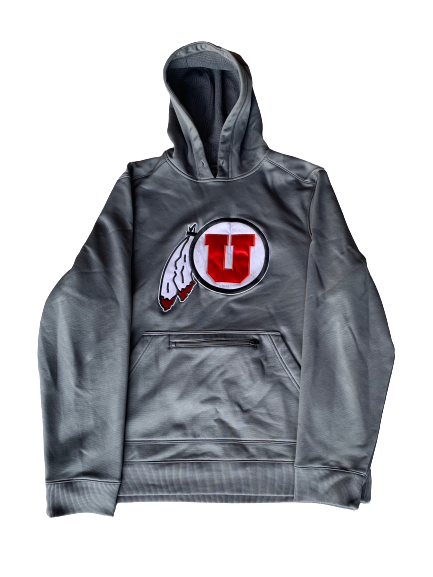 Demari Simpkins Utah Football Hoodie (Size L)