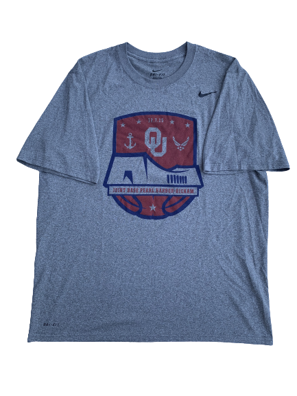 Oklahoma Basketball Pearl Harbor PE T-Shirt (Size XL)
